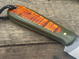 Magua - Forrest Green with Curly Maple Inlay