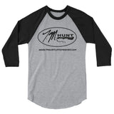 TM Hunt 3/4 sleeve raglan shirt