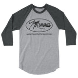 TM Hunt 3/4 sleeve raglan shirt