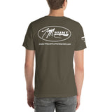 TM Hunt (M18 on Sleeve) Short-Sleeve T-Shirt