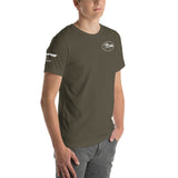 TM Hunt (M18 on Sleeve) Short-Sleeve T-Shirt