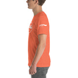 Logo & American Flag Sleeve - Short-Sleeve T-Shirt