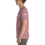 Logo & American Flag Sleeve - Short-Sleeve T-Shirt