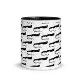 M18 Pattern Mug with Color Inside