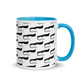 M18 Pattern Mug with Color Inside