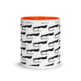 M18 Pattern Mug with Color Inside