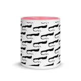 M18 Pattern Mug with Color Inside