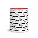 M18 Pattern Mug with Color Inside