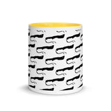 M18 Pattern Mug with Color Inside