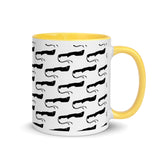 M18 Pattern Mug with Color Inside