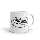 TM Hunt White glossy mug