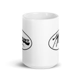 TM Hunt White glossy mug