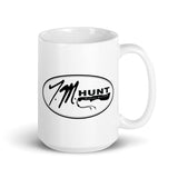 TM Hunt White glossy mug