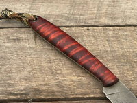Bird & Trout O1 Tool Steel - Brown Curly Maple