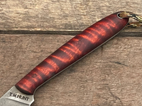 Bird & Trout O1 Tool Steel - Brown Curly Maple