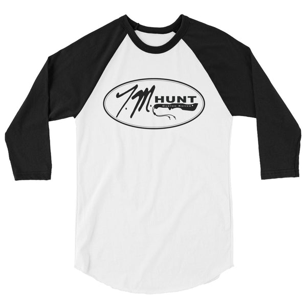 TM Hunt Logo 3/4 sleeve raglan shirt