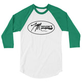 TM Hunt Logo 3/4 sleeve raglan shirt