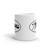 TM Hunt White glossy mug