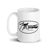 TM Hunt White glossy mug